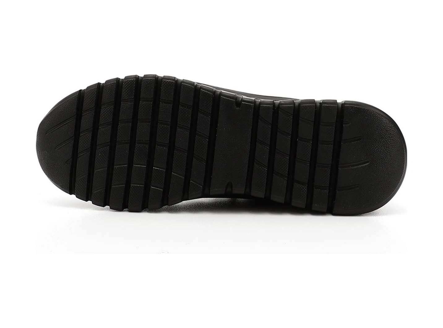 Gönderi(R) Gönderi R Kadın Siyah Dolgu Taban Lastik Bağcıklı Hakiki Deri Sneaker Ddza77542912 Siyah