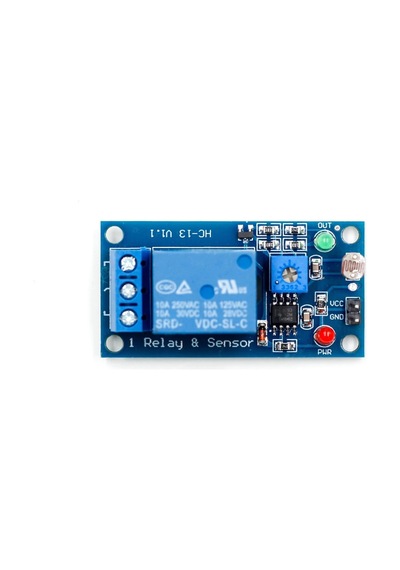 Alkatronik-5V Ldr Işık Kontollü Röle 5V Gündüz Gece Algılayıcı Röle Kartı