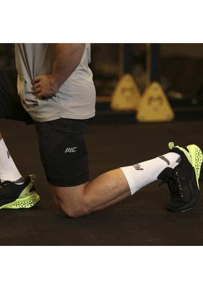 MuscleCloth Stay Fresh Uzun Çorap 3'Lü Paket Beyaz