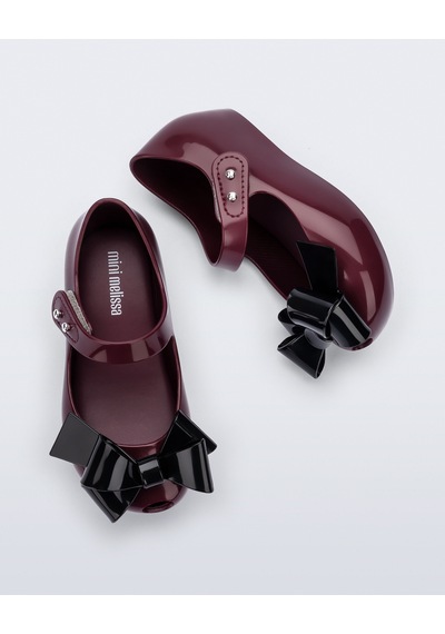 Mini Melissa Ultragirl Classy Kız Çocuk Ayakkabı 36201 Bordo