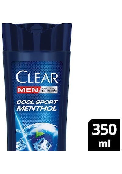 Clear Men Cool Sport Menthol Kepeğe Karşı Etkili Şampuan 350 ML