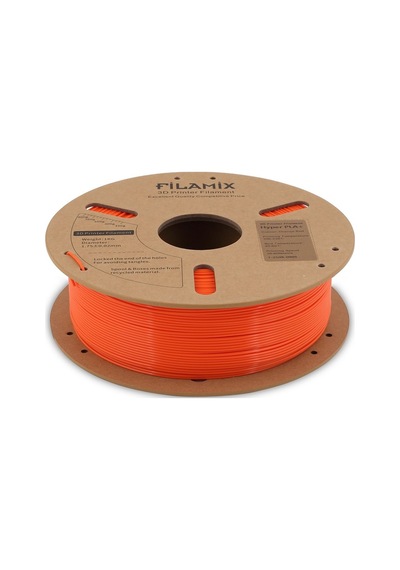 Filamix Hyper Pla Portakal Kırmızı 1.75mm 1kg - Yüksek Hızlı Pla Filament