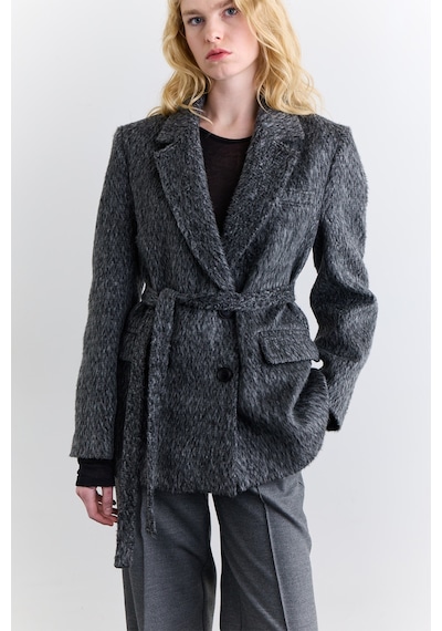 Manuka Dara Kaşe Blazer Antrasit Aw25ckt00035-52 Antrasit