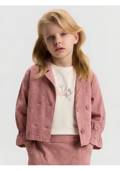 Xo Kids Kız Çocuk 3lü Alt Üst Kombin Takmı 4-8 Yaş Set0510 Gülkurusu