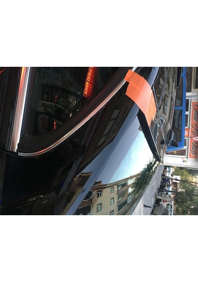 Mercedes W204 Kasa C180 Cam Üstü Spoiler Piano Black Boyalı