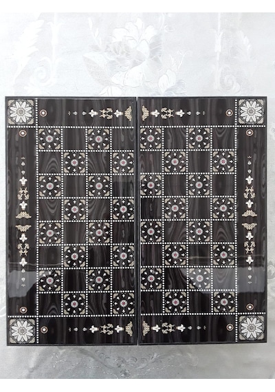 Yenigün İnci Desen Küçük Tavla