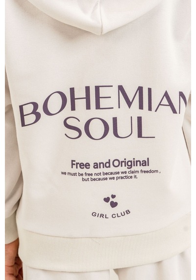 Rolypoly Kız Çocuk Bohemian Soul Beyaz Eşofman Takımı Rp3920-c-v2 Rp3920-c-v2