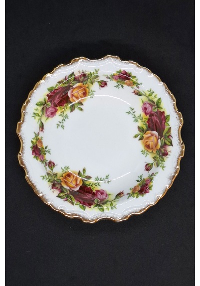 Old Country Mini Sunum Tabağı 14cm Kırmızı