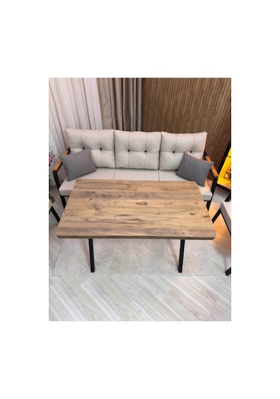 Houseart Vera 3+1+1 + Masa , Balkon, Bahçe - Cafe , Teras , Metal Kanepe Koltuk Takımı , Yemek Masası ,çay Seti Krem Houseart Vera 3+1+1 + Masa , Balkon, Bahçe - Cafe , Teras , Metal Kanepe Koltuk Takımı , Yemek Masası ,çay Seti Krem