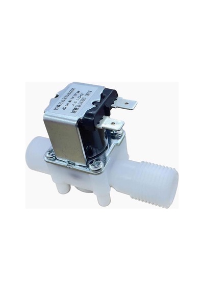 12v Plastik Solenoid Valf Nc Elektrikli Manyetik Su Akış Vanası Kontrol Bahçe Sulama Çamaşır