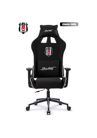 Fanchair X Beşiktaş Goal Siyah Kumaş Lisanslı Oyuncu Koltuğu-70