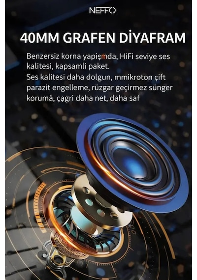 V10 5.3 Motosiklet Kask Kulaklık Intercom Işıklı Motorsiklet Interkom
