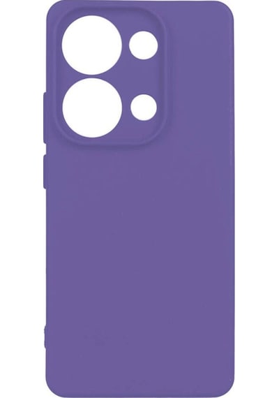 Xiaomi Redmi Note 13 Pro 4g Kılıf Zore Biye Silikon Lila