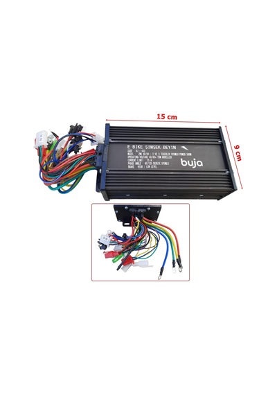 E-bis Hız Kontrol Cdi Akıllı Beyin 48-60v 500w Zwk Kara Şimşek