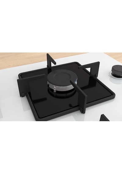 Bosch POP6C2P31O Serie 4 Sert Cam Gazlı Ocak