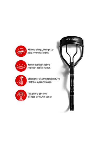 Doğal Kirpik Görünümlü Kirpik Kıvırıcı - Instant Lift Eyelash Curler