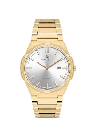 Momentus Crown Master Collection Em390g-02sg Erkek Kol Saati Sarı