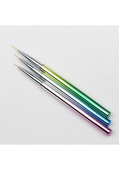 3lü Liner Nail Art Fırça
