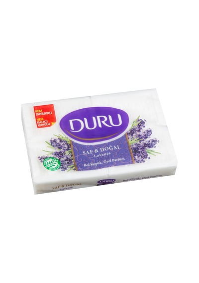 Duru Beyaz Sabun 4x150g Lavanta - Doğal Temizlik Ve Ferahlık 5'li Avantaj Paketi - 5 Adet Tarı