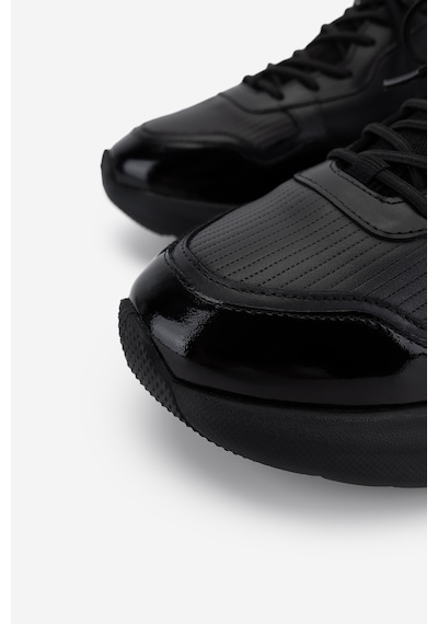 Valmenti Erkek Hakiki Deri Siyah Sneakers & Spor Ayakkabı 381 23312 Erk Ayk Y26 Sıyah