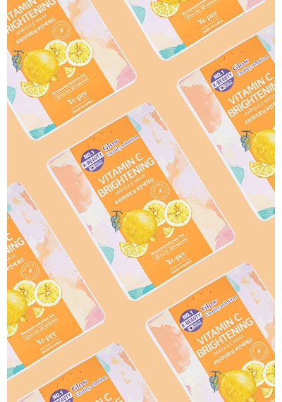 Ye:pre Vitamin C Brightening Ampoule Kore Yüz Maskesi 23 ML