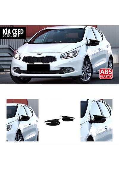 Kia Ceed Yarasa Ayna Kapağı Batman Ayna 2012-2017 Arası Parlak Si