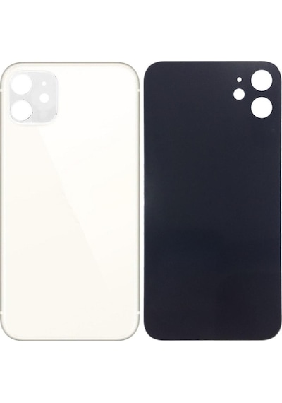 Apple Uyumlu iPhone 11 Beyaz Arka Kapak Batarya Kapağı Pil Kapağı Yedcom Beyaz
