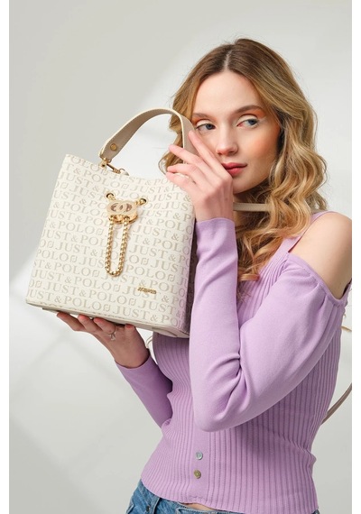 Just Polo Kadın El Ve Omuz Çantası Taş 84411893