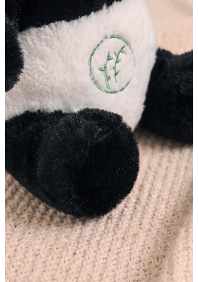 Nefes Alan Sevimli Panda Peluş Oyuncak Çok Renkli