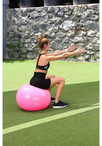 Slazenger Gymball 65Cm Fuşya (Pompasız)