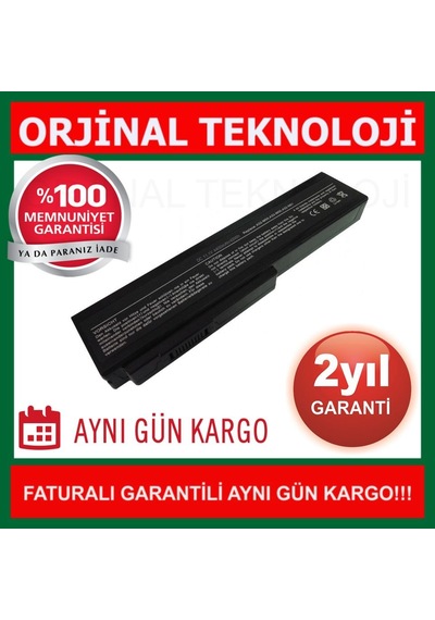 Asus Uyumlu N53S Notebook Batarya - Pil N11.8883