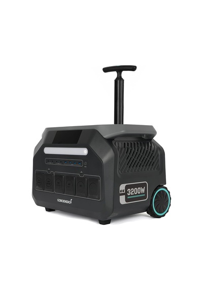 Goboenergy P3200 2048wh Lifepo4 Taşınabilir Güç İstasyonu, 3200w Sürekli 6400w Tepe Güç, 1800w Hızlı Şarj, 10