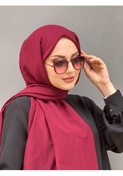 Harem Scarf Amor Şal - Kızılcık - Kızılcık