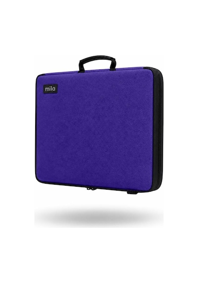 Mila 3in1 Serisi Mlk143 13,14 İnch Uyumlu Tablet, Laptop El Ve Omuz Çantası - Mor