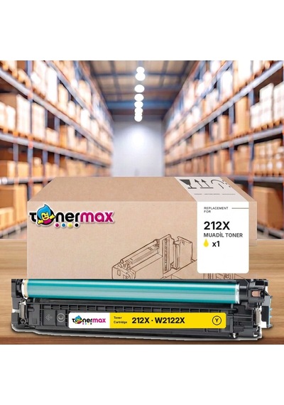 Hp 212x W2122x Sarı Uyumlu Toner - Çipli / Color Laserjet Enterprise M554 / M555 / Mfp M578