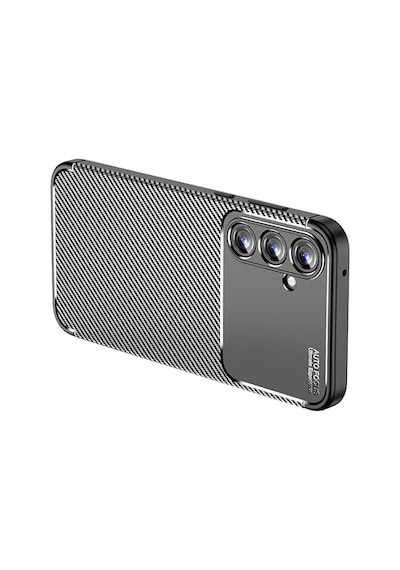 Newface Samsung Galaxy A15 4g Kılıf Auto Focus Karbon Kapak - Siyah