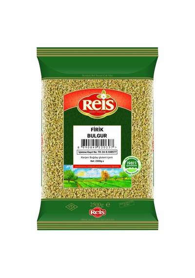 Reis Firik Bulgur 2,5 Kg - İsli Bulgur, Güneydoğu Lezzeti 3'li Ekonomik Paket - 3 Adet Tarı