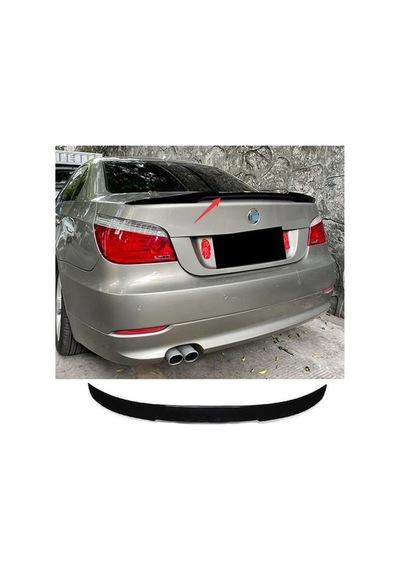 Bmw E60 Spoiler Boyalı Pianoblack 2003-2009 Arası