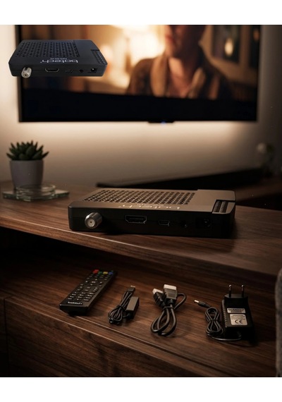 Zenvia Yüksek Performanslı Hd Uydu Alıcı Çoklu Dil Desteği Usb Film İzleme Özelliği Znv2026