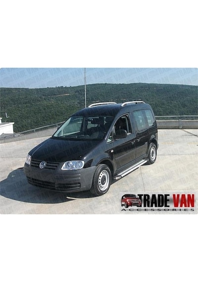 Vw Caddy 1 Üst Port Bagaj Tavan Çıtası 2005-2009 Siyah - Gri