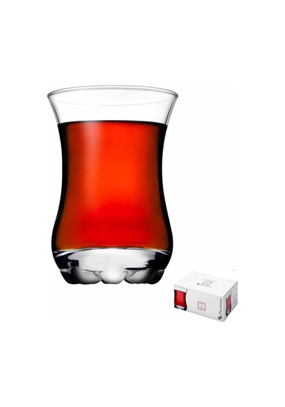 Çay Bardağı, 6'lı 110cc Şeffaf