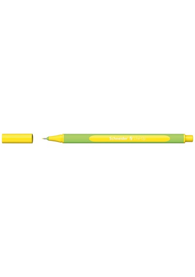 Schneider Line-Up Fiber Uçlu Kalem Sarı 191005