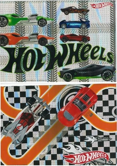 Hotwheels Hazır Kaplık A-4 Defter 5 Li