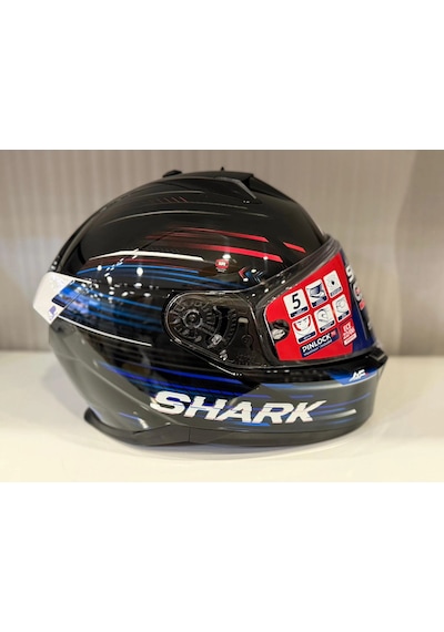 Kask Shark Skwal İ3 Lıght-blur Siyah/kırmızı/mavi