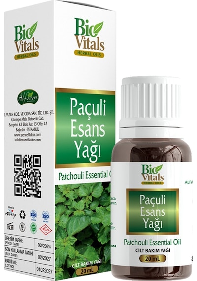 Bio Vitals Paçuli Esans Yağı 20 Ml
