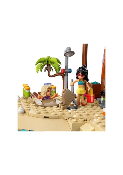 LEGO® Friends Aile Tatil Köyü 42673 - 8 Yaş ve Üzeri Çocuklar için Deniz Hayvanları İçeren Yaratıcı Oyuncak Yapım Seti (1140)