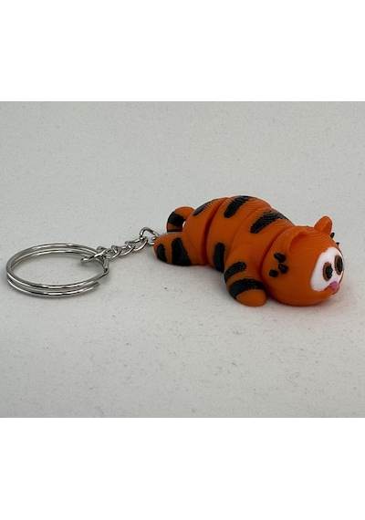 Garfield Sevimli Figür Karakter Anahtarlık Çok Renkli 31840360