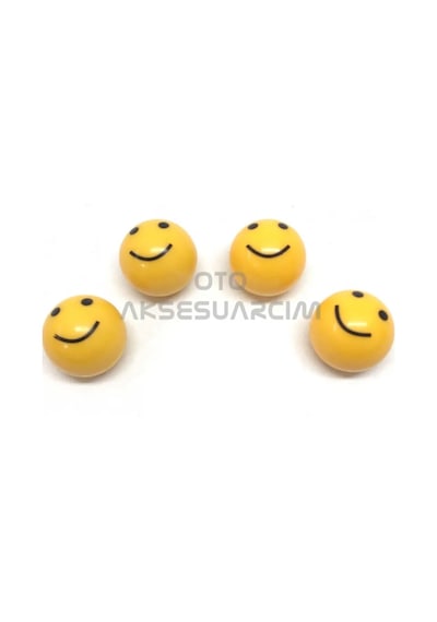 Gülen Emoji Lüx Sibop Kapağı Sarı