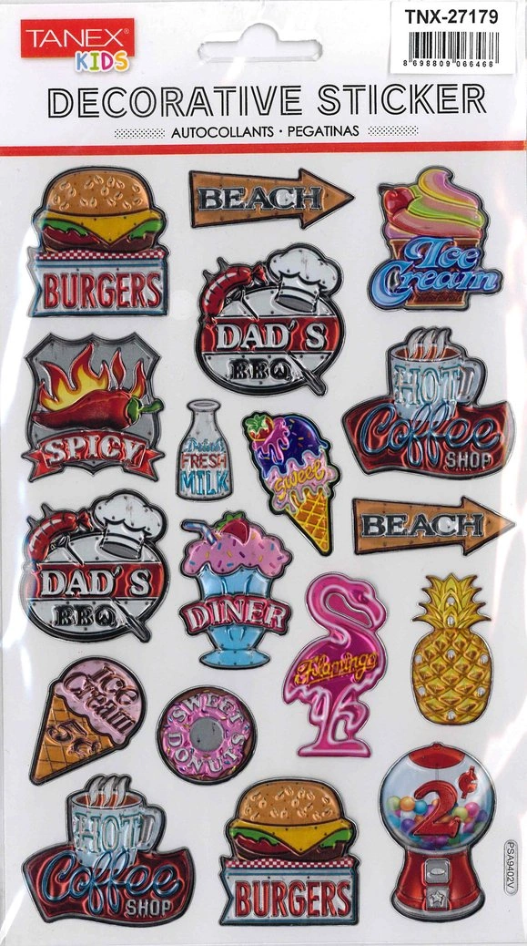 Tanex Puffy Fast Food Serisi Tnx-27179