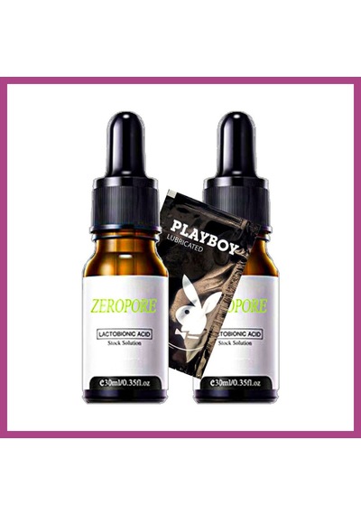 Gees Global Zeropore Instant Perfection Serum - Boyun Dekolte Yüz Cilt Bakım Genç Serumu 30 Ml X 2 Adet + Jel Gbzs